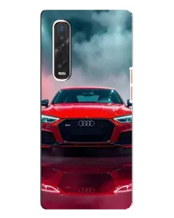 Чехол для OPPO Find X3 Pro с картинкой «Audi RS — красный стиль» Чехол для OPPO Find X3 Pro с картинкой «Audi RS — красный стиль»