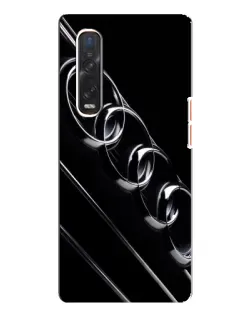 Чехол для OPPO Find X3 Pro с картинкой «Audi — абстрактные кольца» Чехол для OPPO Find X3 Pro с картинкой «Audi — абстрактные кольца»