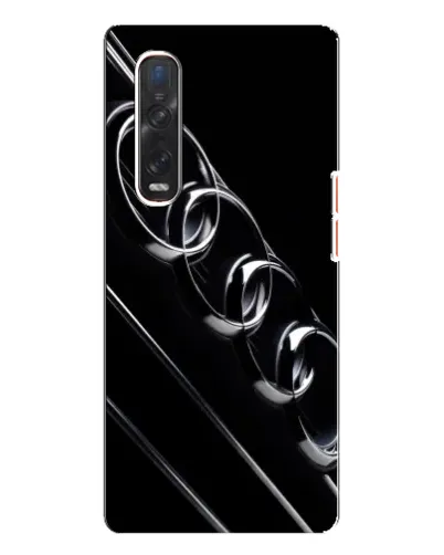 Чехол для OPPO Find X3 Pro с картинкой «Audi — абстрактные кольца» Чехол для OPPO Find X3 Pro с картинкой «Audi — абстрактные кольца»