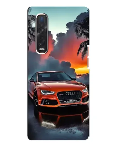 Чехол для OPPO Find X3 Pro с картинкой «Audi — закат» Чехол для OPPO Find X3 Pro с картинкой «Audi — закат»