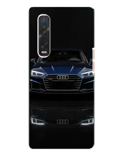 Чехол для OPPO Find X3 Pro с картинкой «Audi — ночное отражение» Чехол для OPPO Find X3 Pro с картинкой «Audi — ночное отражение»
