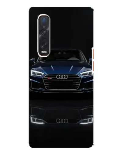 Чехол для OPPO Find X3 Pro с картинкой «Audi — ночное отражение» Чехол для OPPO Find X3 Pro с картинкой «Audi — ночное отражение»