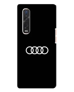 Чехол для OPPO Find X3 Pro с картинкой «Audi White Logo» Чехол для OPPO Find X3 Pro с картинкой «Audi White Logo»