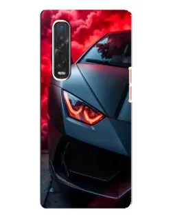 Чехол для OPPO Find X3 Pro с картинкой «Lamborghini красное сияние» Чехол для OPPO Find X3 Pro с картинкой «Lamborghini красное сияние»