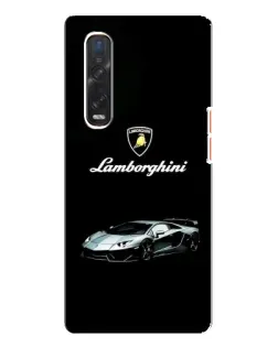 Чехол для OPPO Find X3 Pro с картинкой «Логотип Lamborghini классика» Чехол для OPPO Find X3 Pro с картинкой «Логотип Lamborghini классика»