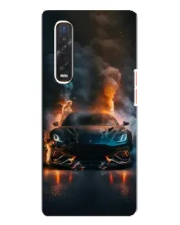 Чехол для OPPO Find X3 Pro с картинкой «Lamborghini дымная эстетика» Чехол для OPPO Find X3 Pro с картинкой «Lamborghini дымная эстетика»