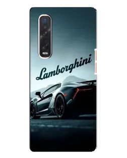Чехол для OPPO Find X3 Pro с картинкой «Классическая надпись Lamborghini» Чехол для OPPO Find X3 Pro с картинкой «Классическая надпись Lamborghini»