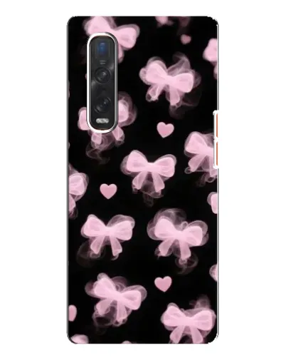 Чехол для OPPO Find X3 Pro с картинкой «Геометрия банта»