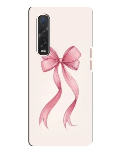 Чехол для OPPO Find X3 Pro с картинкой «Розовый бант»
