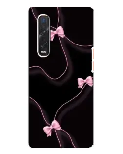 Чехол для OPPO Find X3 Pro с картинкой «Розовые ленты» Чехол для OPPO Find X3 Pro с картинкой «Розовые ленты»