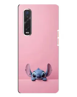 Чехол для OPPO Find X3 Pro с картинкой «Stitch выглядывает» Чехол для OPPO Find X3 Pro с картинкой «Stitch выглядывает»