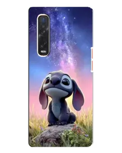 Чехол для OPPO Find X3 Pro с картинкой «Стич на рассвете» Чехол для OPPO Find X3 Pro с картинкой «Стич на рассвете»