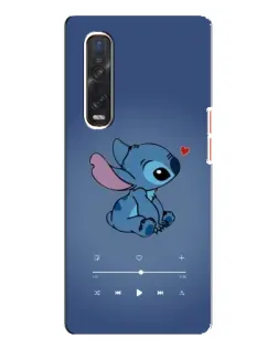 Чехол для OPPO Find X3 Pro с картинкой «Музыкальный Stitch» Чехол для OPPO Find X3 Pro с картинкой «Музыкальный Stitch»