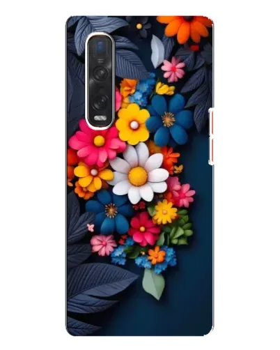 Чехол для OPPO Find X3 Pro с картинкой «Цветочная феерия» Чехол для OPPO Find X3 Pro с картинкой «Цветочная феерия»