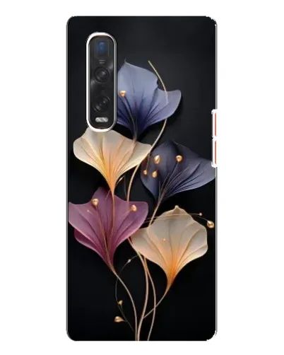Чехол для OPPO Find X3 Pro с картинкой «Лиловые цветы грации» Чехол для OPPO Find X3 Pro с картинкой «Лиловые цветы грации»