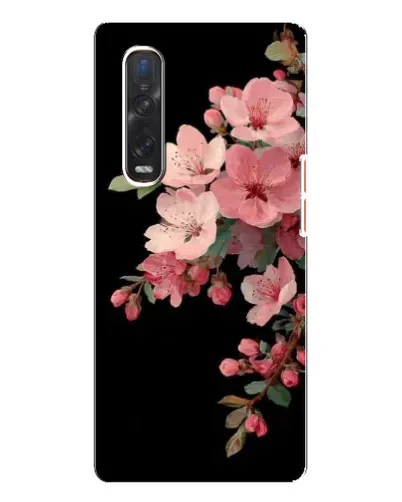 Чехол для OPPO Find X3 Pro с картинкой «Розовая ветка сакуры» Чехол для OPPO Find X3 Pro с картинкой «Розовая ветка сакуры»