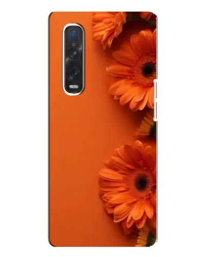 Чехол для OPPO Find X3 Pro с картинкой «Оранжевые герберы» Чехол для OPPO Find X3 Pro с картинкой «Оранжевые герберы»