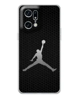 Чехол для OPPO Find X5 Pro с картинкой «Jordan Dark Carbon»