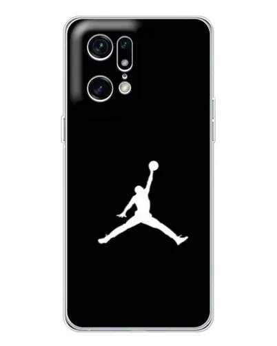 Чехол для OPPO Find X5 Pro с картинкой «Jordan Silhouette»