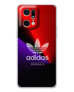 Чохол для OPPO Find X5 Pro з картинкою «Adidas Red Neon»