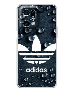 Чохол для OPPO Find X5 Pro з картинкою «Adidas Trefoil Blue»