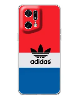Чохол для OPPO Find X5 Pro з картинкою «Ретро блоки Adidas»