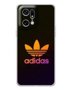 Чохол для OPPO Find X5 Pro з картинкою «Градієнт Adidas»