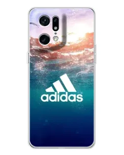 Чохол для OPPO Find X5 Pro з картинкою «Океанська глибина адідас»