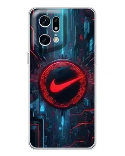 Чехол для OPPO Find X5 Pro с картинкой «Техногенный стиль Nike» Чехол для OPPO Find X5 Pro с картинкой «Техногенный стиль Nike»