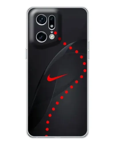 Чехол для OPPO Find X5 Pro с картинкой «Абстрактный дизайн Nike»