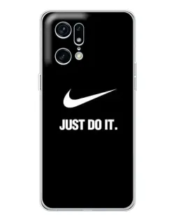 Чехол для OPPO Find X5 Pro с картинкой «Классический принт Nike» Чехол для OPPO Find X5 Pro с картинкой «Классический принт Nike»