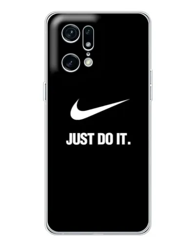 Чехол для OPPO Find X5 Pro с картинкой «Классический принт Nike»