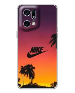 Чехол для OPPO Find X5 Pro с картинкой «Nike на закате солнца» Чехол для OPPO Find X5 Pro с картинкой «Nike на закате солнца»