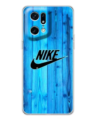 Чехол для OPPO Find X5 Pro с картинкой «Голубое дерево Nike»