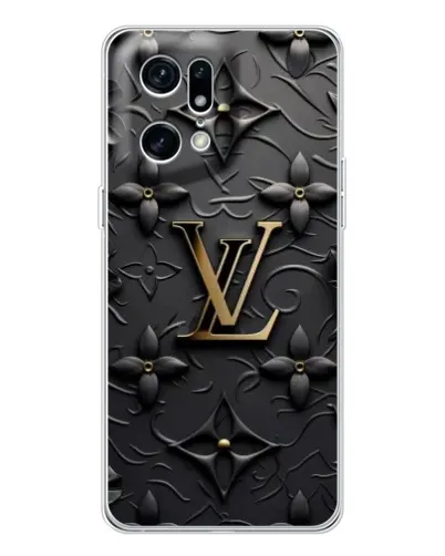Чехол для OPPO Find X5 Pro с картинкой «Кожаная текстура LV» Чехол для OPPO Find X5 Pro с картинкой «Кожаная текстура LV»