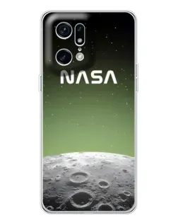 Чехол для OPPO Find X5 Pro с картинкой «NASA — лунный градиент» Чехол для OPPO Find X5 Pro с картинкой «NASA — лунный градиент»