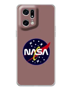 Чехол для OPPO Find X5 Pro с картинкой «NASA — ретро космос» Чехол для OPPO Find X5 Pro с картинкой «NASA — ретро космос»