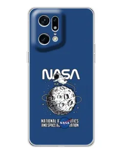 Чехол для OPPO Find X5 Pro с картинкой «NASA — лунная миссия» Чехол для OPPO Find X5 Pro с картинкой «NASA — лунная миссия»