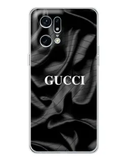 Чехол для OPPO Find X5 Pro с картинкой «Gucci — шелковые волны» Чехол для OPPO Find X5 Pro с картинкой «Gucci — шелковые волны»