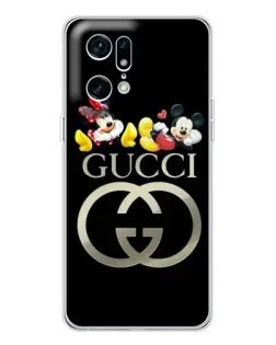 Чехол для OPPO Find X5 Pro с картинкой «Gucci — герои Disney» Чехол для OPPO Find X5 Pro с картинкой «Gucci — герои Disney»