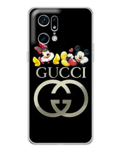 Чехол для OPPO Find X5 Pro с картинкой «Gucci — герои Disney» Чехол для OPPO Find X5 Pro с картинкой «Gucci — герои Disney»