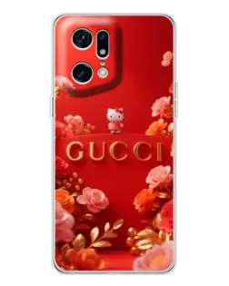 Чехол для OPPO Find X5 Pro с картинкой «Gucci — золотой сад» Чехол для OPPO Find X5 Pro с картинкой «Gucci — золотой сад»