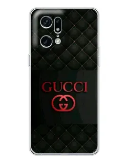 Чехол для OPPO Find X5 Pro с картинкой «Gucci — стеганый черный» Чехол для OPPO Find X5 Pro с картинкой «Gucci — стеганый черный»
