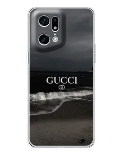 Чехол для OPPO Find X5 Pro с картинкой «Gucci — морской прибой» Чехол для OPPO Find X5 Pro с картинкой «Gucci — морской прибой»