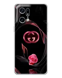 Чехол для OPPO Find X5 Pro с картинкой «Gucci — неоновая роза» Чехол для OPPO Find X5 Pro с картинкой «Gucci — неоновая роза»