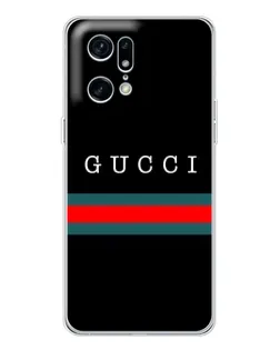 Чехол для OPPO Find X5 Pro с картинкой «Gucci — красный пояс» Чехол для OPPO Find X5 Pro с картинкой «Gucci — красный пояс»