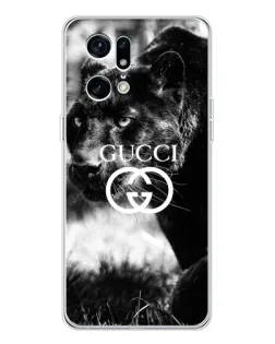 Чехол для OPPO Find X5 Pro с картинкой «Gucci — дикая природа» Чехол для OPPO Find X5 Pro с картинкой «Gucci — дикая природа»