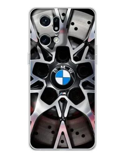 Чехол для OPPO Find X5 Pro с картинкой «BMW — деталь диска»
