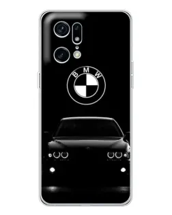 Чохол для OPPO Find X5 Pro з картинкою «BMW — погляд з темряви»