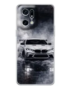 Чохол для OPPO Find X5 Pro з картинкою «BMW крізь туман»